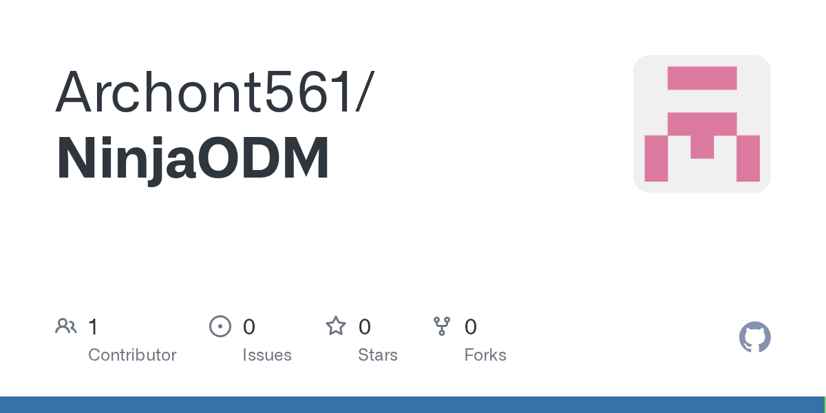 Social preview for Archont561/NinjaODM