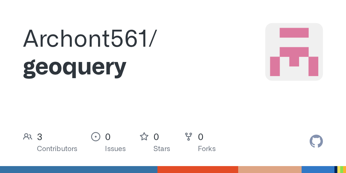 Social preview for Archont561/geoquery