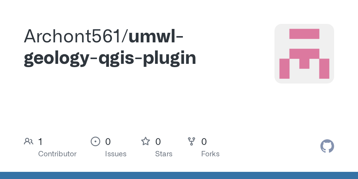 Social preview for Archont561/umwl-geology-qgis-plugin